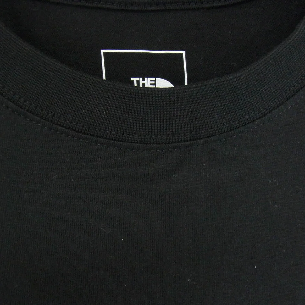 THE NORTH FACE ノースフェイス NT32434 胸ロゴプリント クルーネック 半袖 Tシャツ ブラック系 XL【中古】 - Image 3
