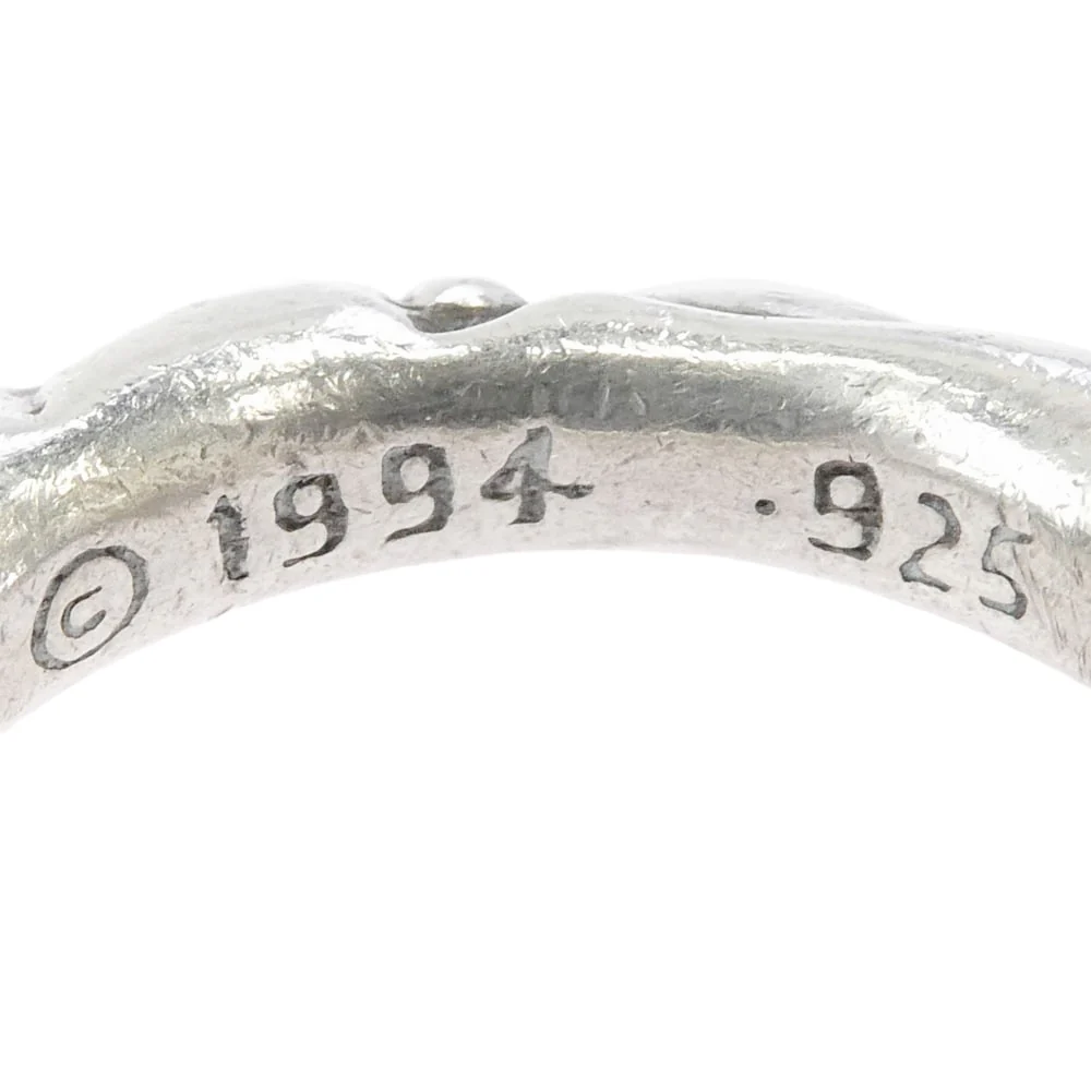 CHROME HEARTS クロムハーツ(原本無) SCRL BAND スクロールバンド リング シルバー系 JP約12.5号【中古】 - Image 5