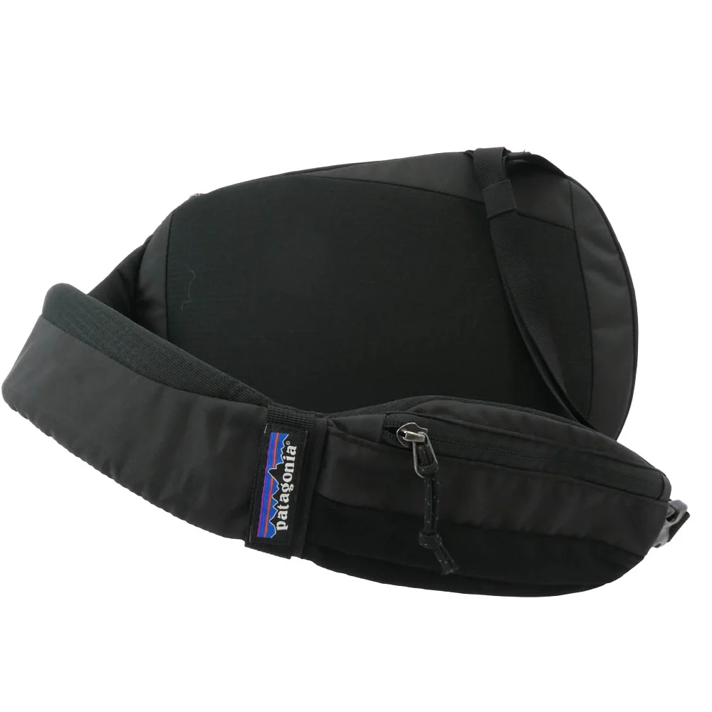 patagonia パタゴニア 22SS 48262 22年製 Atom Sling 8L アトム スリング ショルダーバッグ ブラック系【中古】 - Image 3