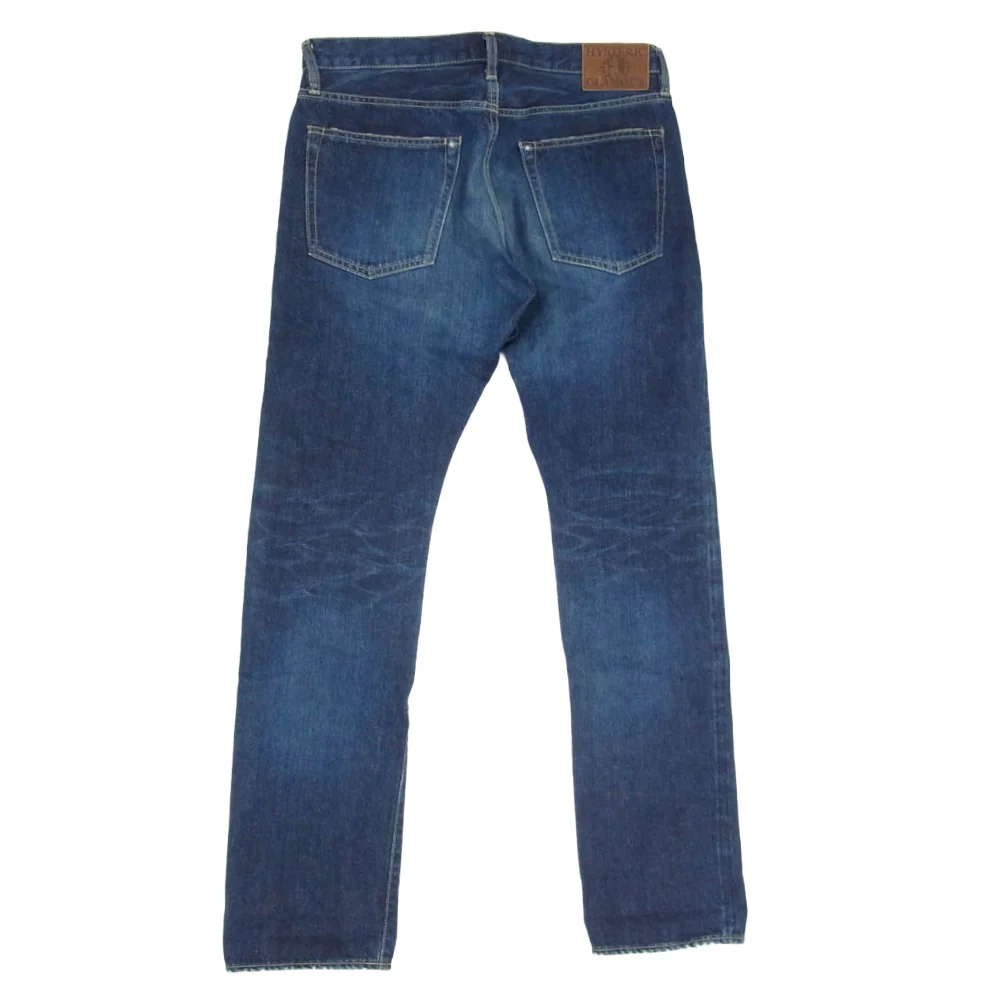 HYSTERIC GLAMOUR ヒステリックグラマー 0243AP16 RW CLASH加工 スタッズ デニム パンツ インディゴブルー系 32【中古】 - Image 2