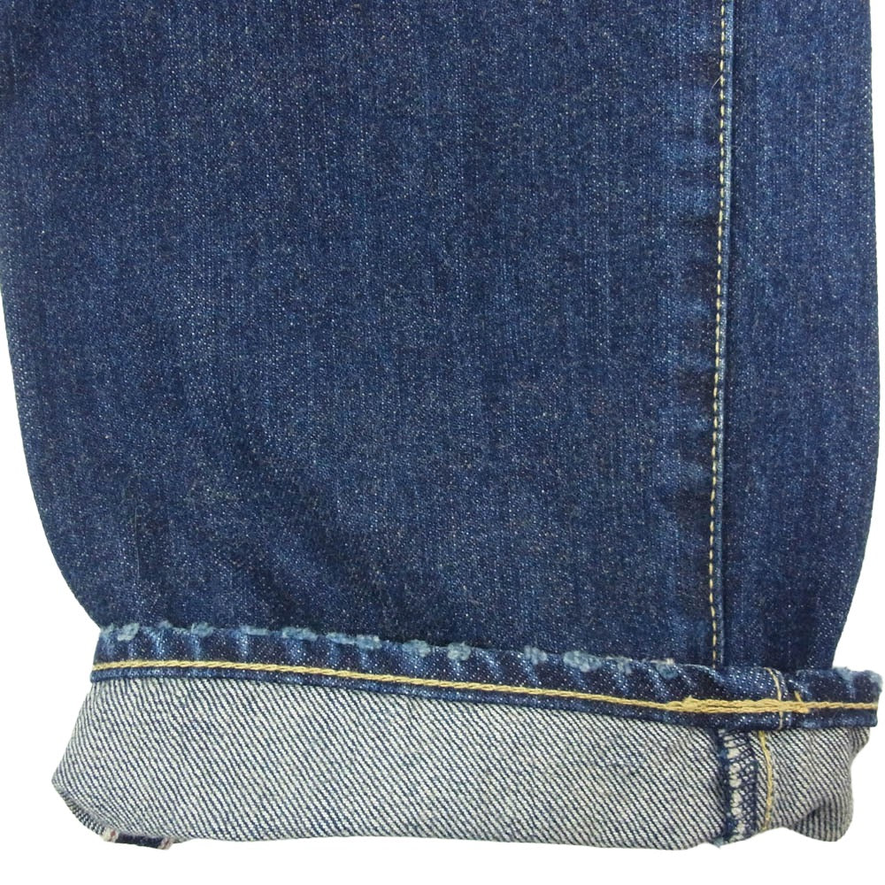 HYSTERIC GLAMOUR ヒステリックグラマー 0243AP16 RW CLASH加工 スタッズ デニム パンツ インディゴブルー系 32【中古】 - Image 6