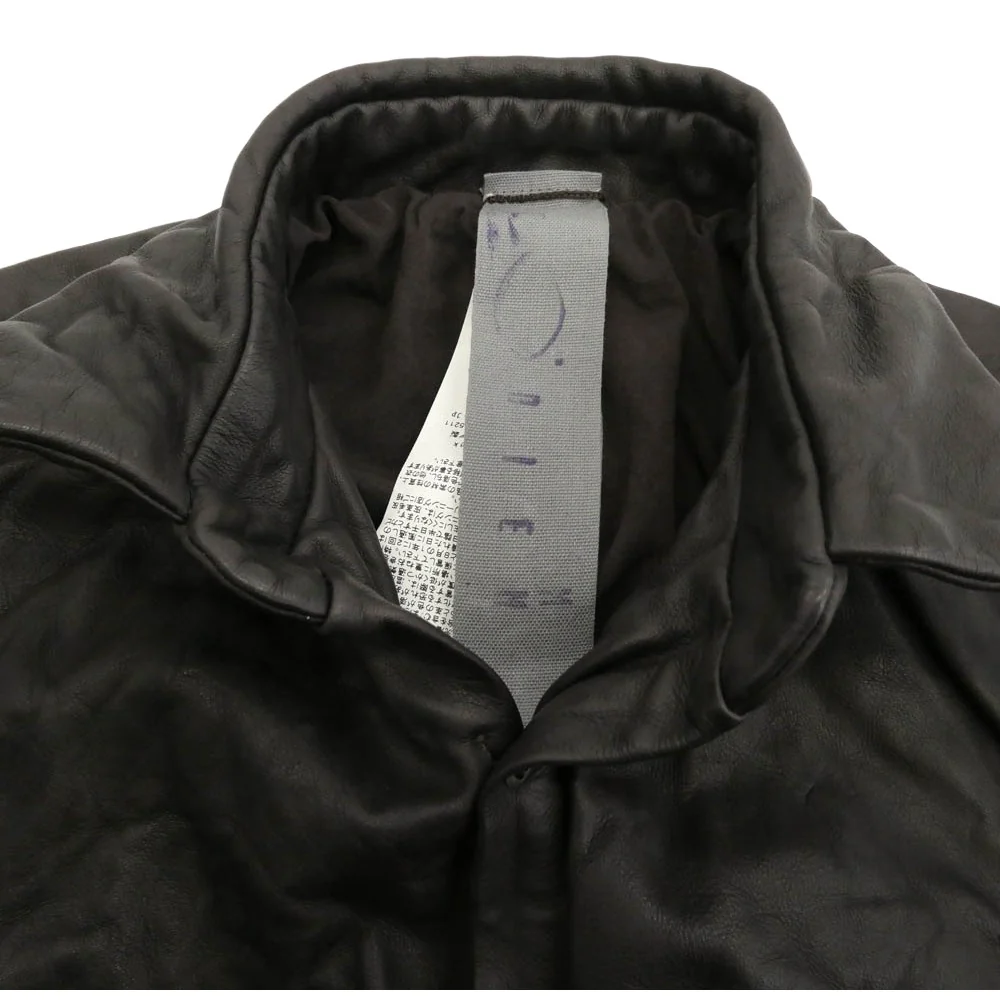 カルペ ディエム 06AW LUS61-WC-07 ウォッシャブル レザー 長袖 シャツ ダークブラウン系 2【中古】 - Image 3