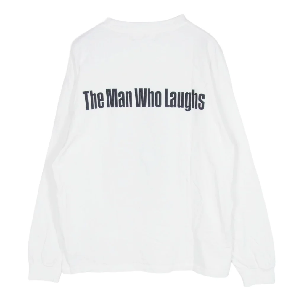 JOURNAL STANDARD ジャーナルスタンダード × Ken Shimura 志村けん 長袖 ロングスリーブ Tシャツ ホワイト系 M【中古】 - Image 2