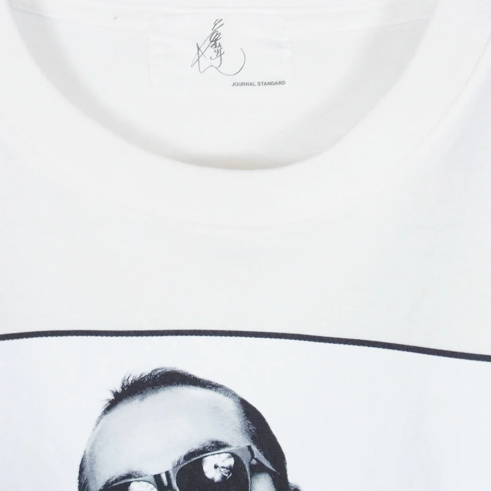JOURNAL STANDARD ジャーナルスタンダード × Ken Shimura 志村けん 長袖 ロングスリーブ Tシャツ ホワイト系 M【中古】 - Image 3