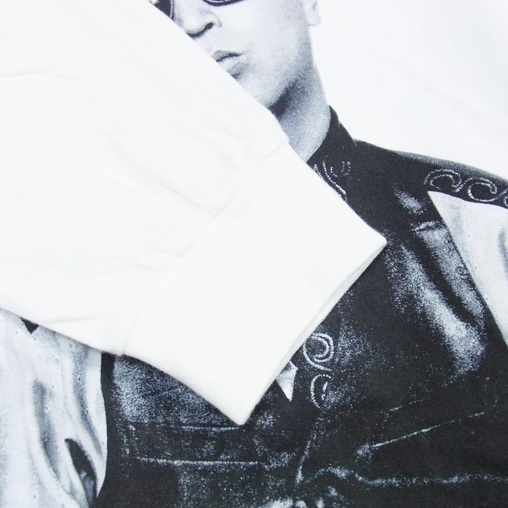 JOURNAL STANDARD ジャーナルスタンダード × Ken Shimura 志村けん 長袖 ロングスリーブ Tシャツ ホワイト系 M【中古】 - Image 4