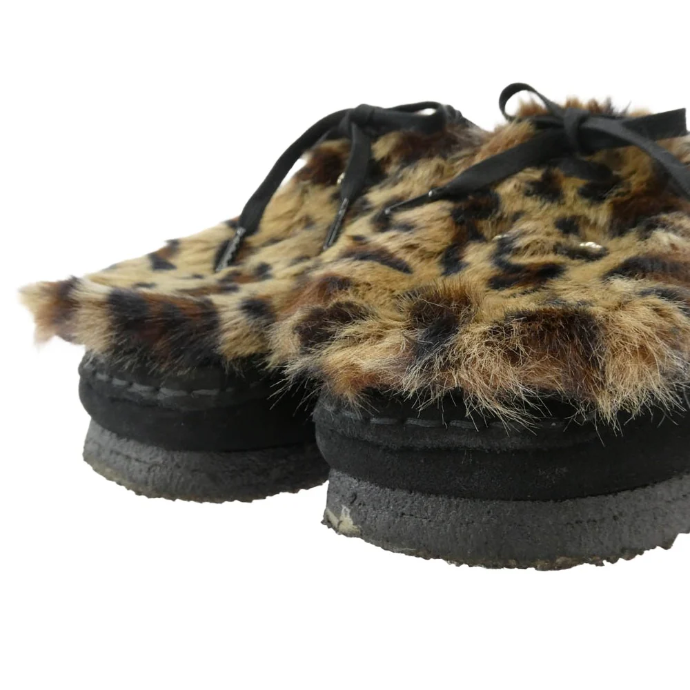 エクストララージ WALLABEE LEOPARD ワラビー レオパード シューズ ブラック系 ブラウン系 26.5cm【中古】 - Image 4