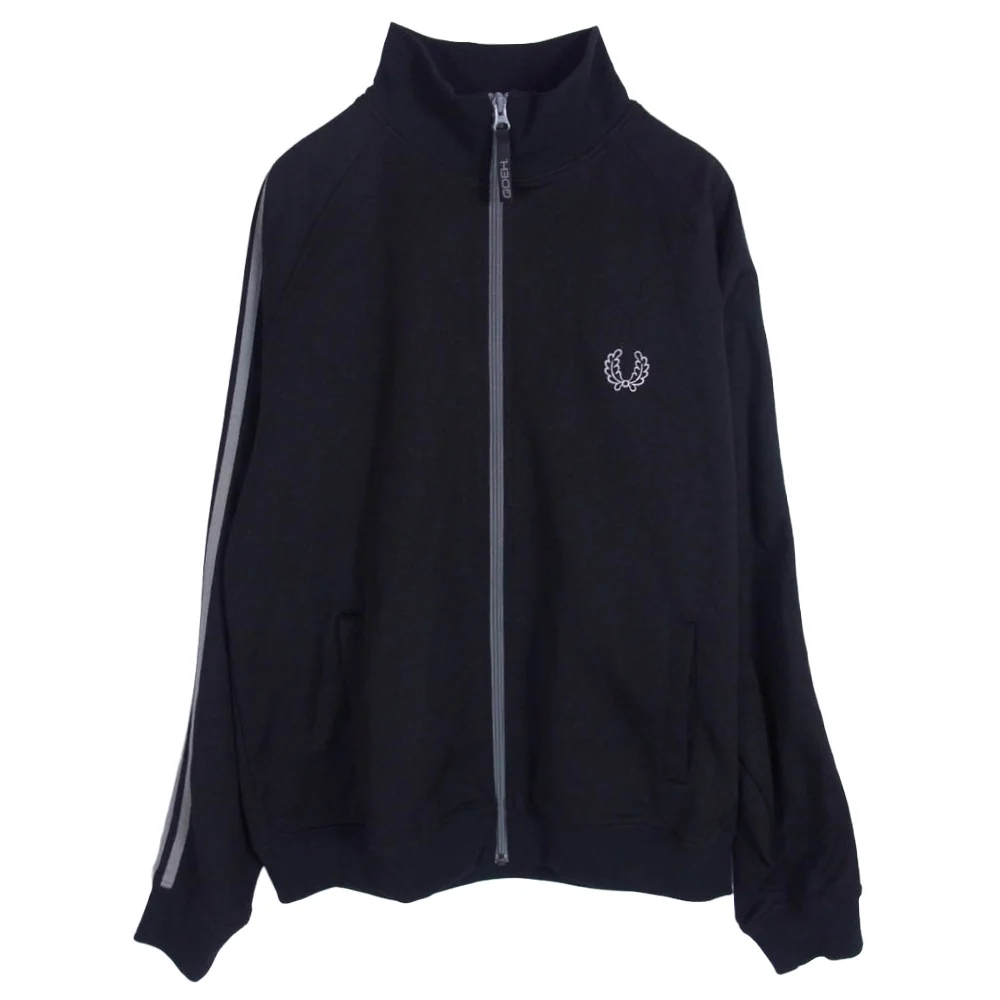 GOODENOUGH グッドイナフ SJ5327 ×FRED PERRY フレッドペリー ジャージ トラック ジャケット ブラック系 L【中古】