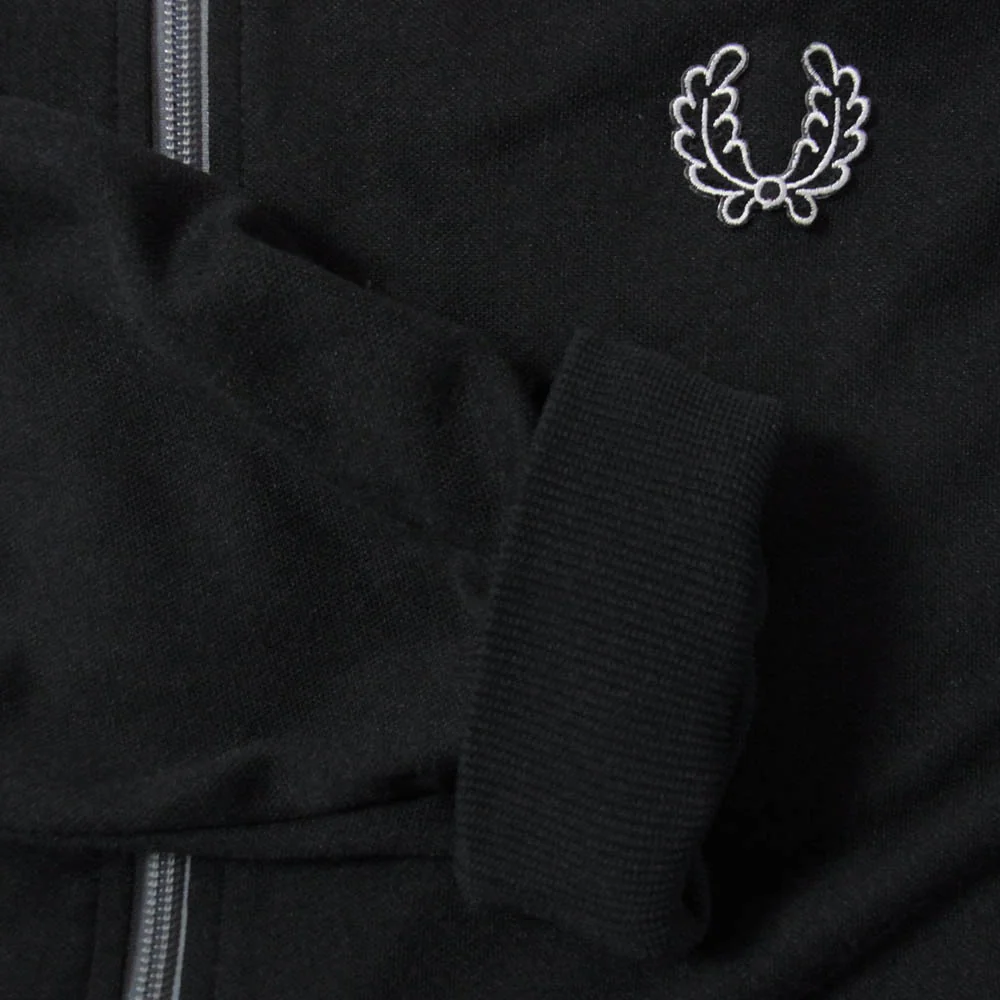 GOODENOUGH グッドイナフ SJ5327 ×FRED PERRY フレッドペリー ジャージ トラック ジャケット ブラック系 L【中古】 - Image 4