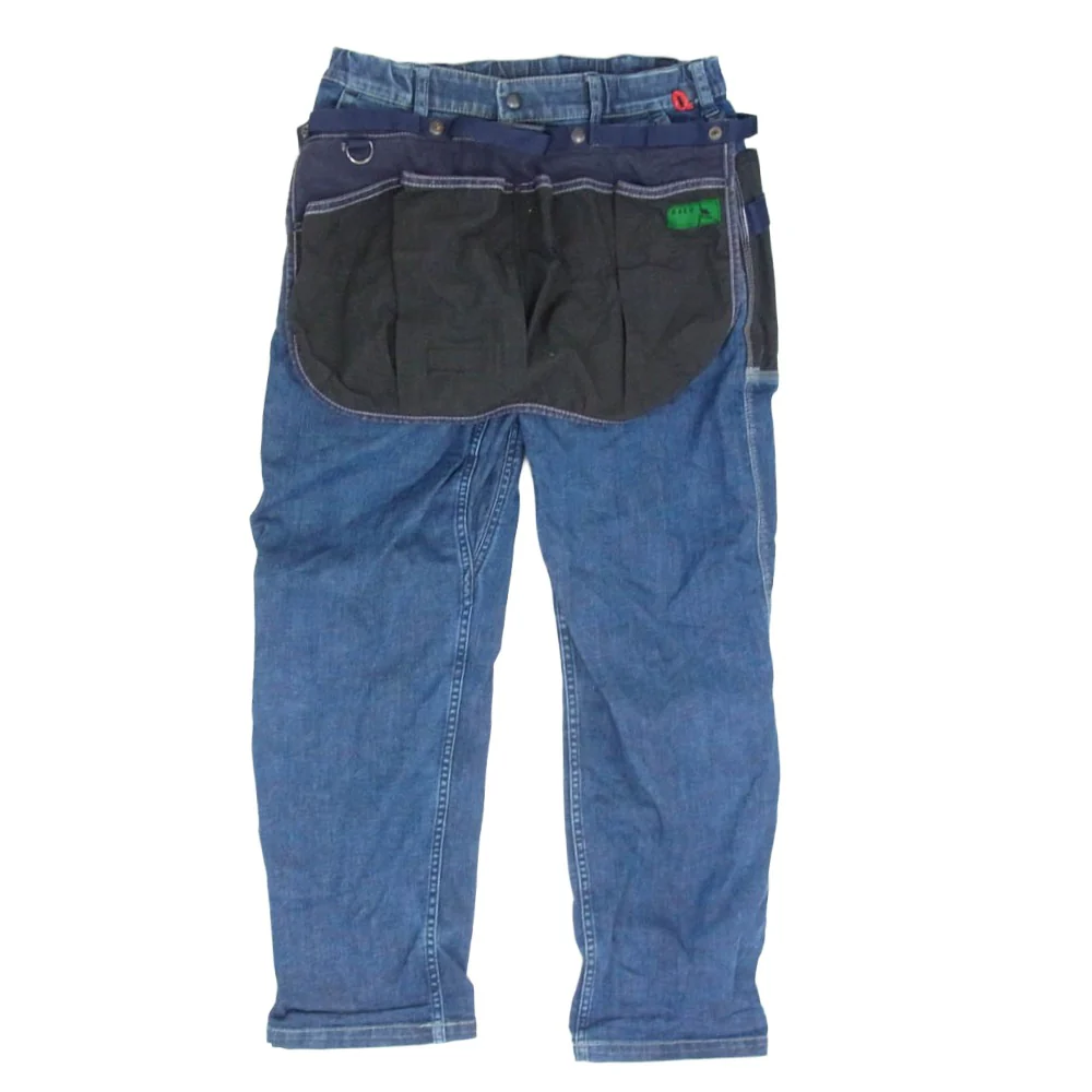 NANGA ナンガ HK-S116 HANDSFREE CARPENTER DENIM ハンズフリー カーペンター デニム パンツ インディゴブルー系 L【中古】
