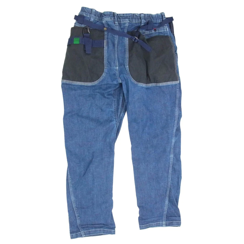 NANGA ナンガ HK-S116 HANDSFREE CARPENTER DENIM ハンズフリー カーペンター デニム パンツ インディゴブルー系 L【中古】 - Image 2