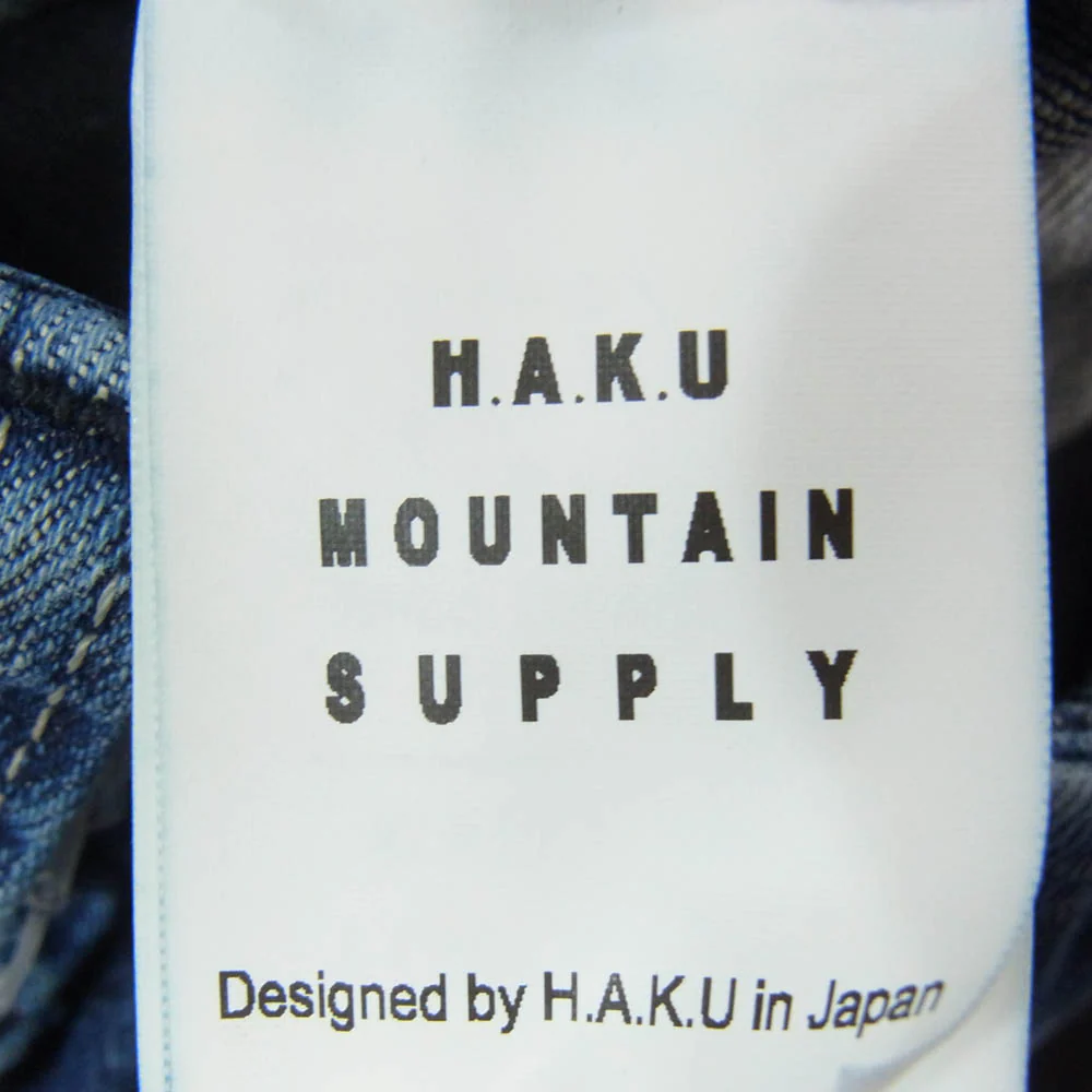 NANGA ナンガ HK-S116 HANDSFREE CARPENTER DENIM ハンズフリー カーペンター デニム パンツ インディゴブルー系 L【中古】 - Image 3