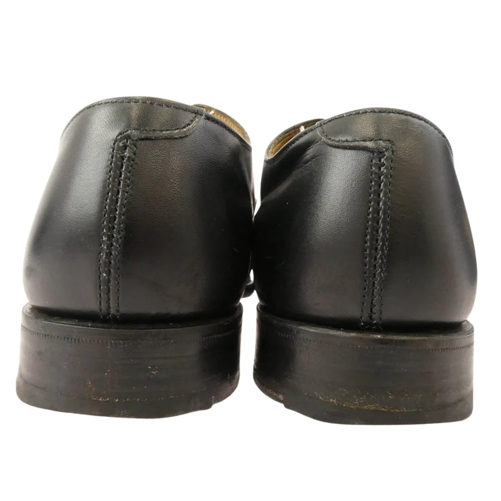 Tricker's トリッカーズ REGENT リージェント レザー 内羽根 ストレートチップ ビジネス ドレス シューズ ブラック系 6【中古】 - Image 3