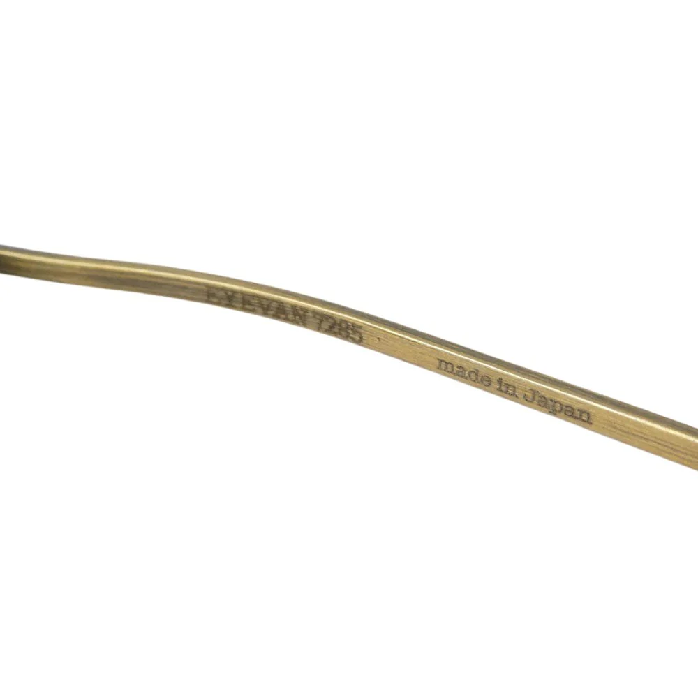 EYEVAN7285 アイヴァン7285 175 C.901 17th Antique Gold アンティーク ゴールド サングラス 眼鏡 アイウェア ゴールド系 フレーム:ゴールド系 43□28-147【中古】 - Image 4