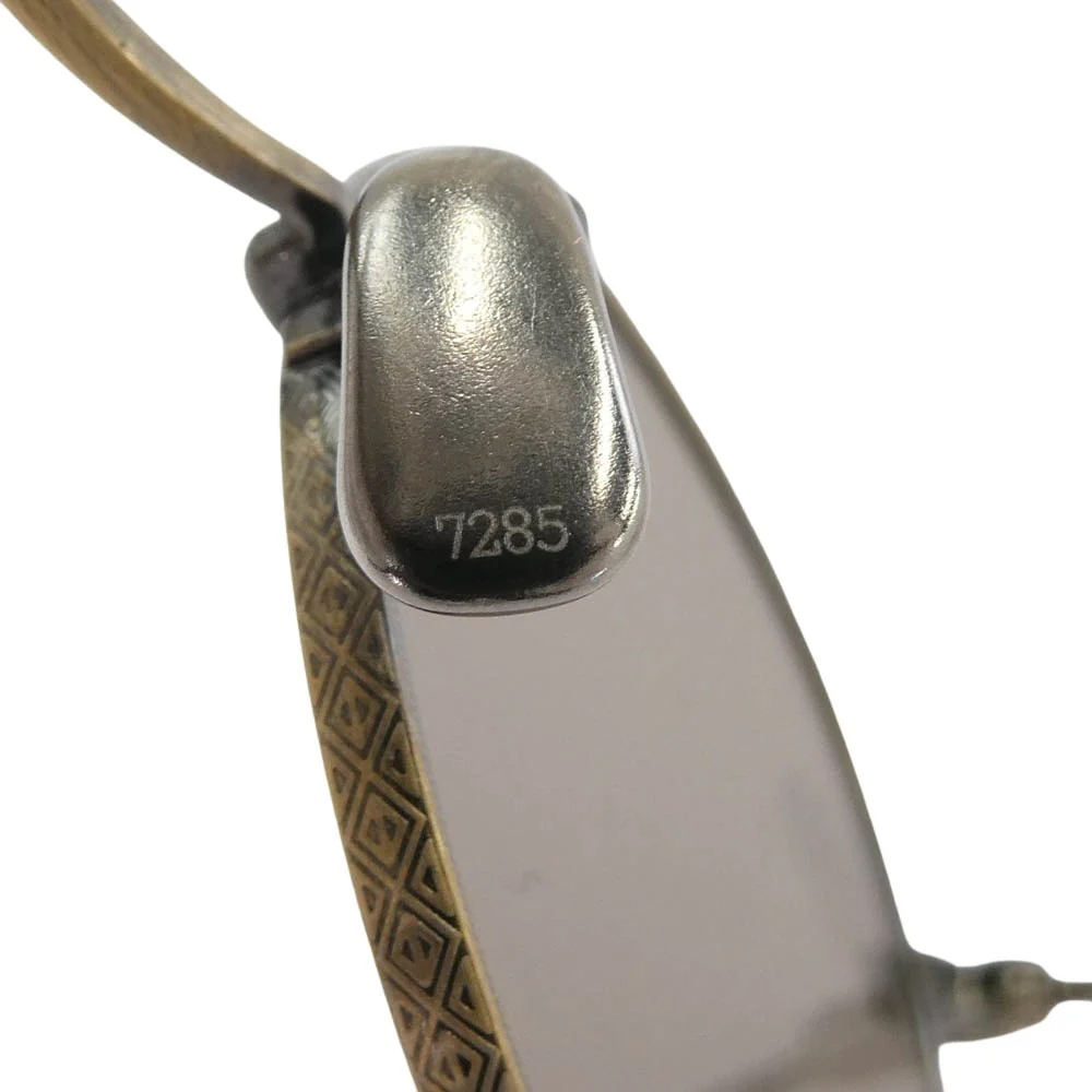 EYEVAN7285 アイヴァン7285 175 C.901 17th Antique Gold アンティーク ゴールド サングラス 眼鏡 アイウェア ゴールド系 フレーム:ゴールド系 43□28-147【中古】 - Image 8