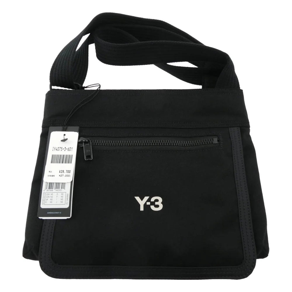 Y-3 Yohji Yamamoto ワイスリー ヨウジヤマモト IY4075 CL SACOCHE クラシック サコッシュ ショルダーバッグ ブラック系【新古品】【未使用】【中古】 - Image 3