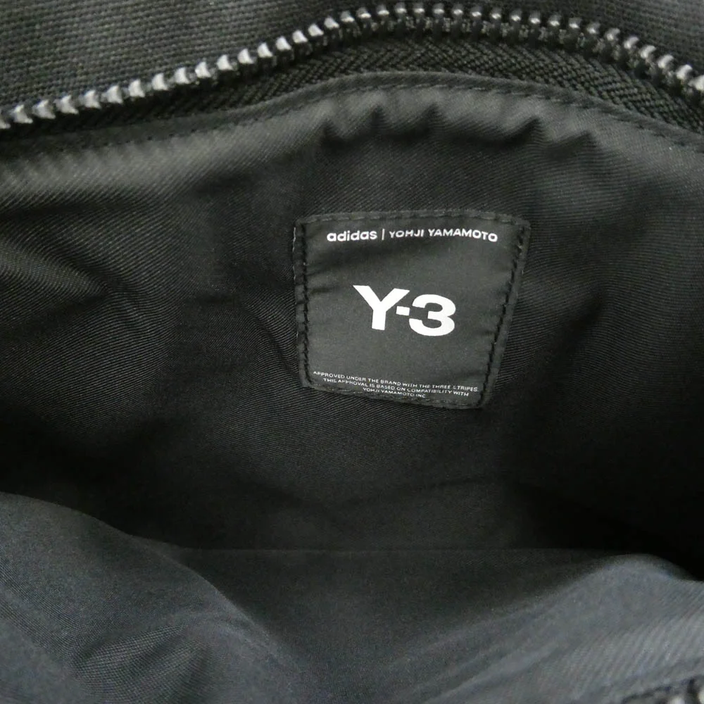 Y-3 Yohji Yamamoto ワイスリー ヨウジヤマモト IY4075 CL SACOCHE クラシック サコッシュ ショルダーバッグ ブラック系【新古品】【未使用】【中古】 - Image 6