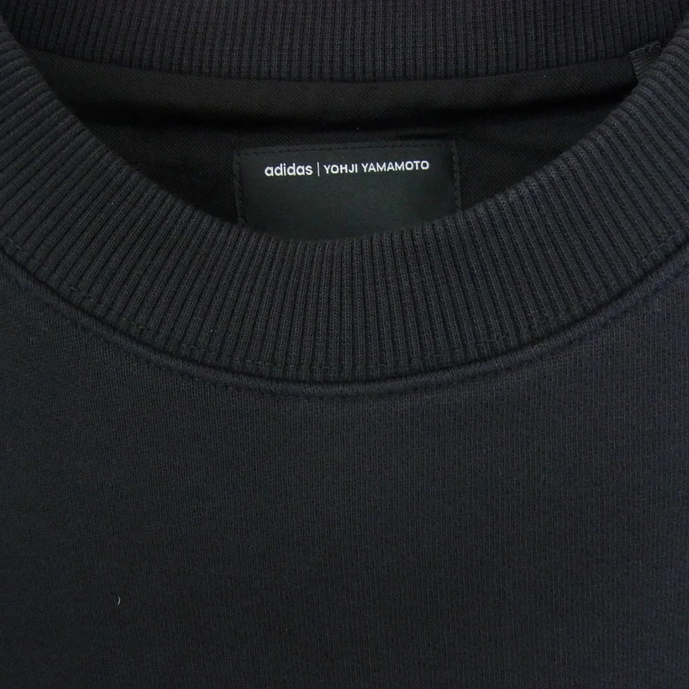Y-3 Yohji Yamamoto ワイスリー ヨウジヤマモト 25SS JX4749 GRAPHIC CREW SWEAT グラフィック クルーネック スウェット ブラック系 L【新古品】【未使用】【中古】 - Image 3