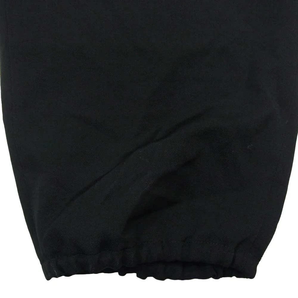Yohji Yamamoto ヨウジヤマモト REGULATION MEN 25SS HP-P03-140 GABARDINE W RIB POCKET PANT シワギャバ ウェストリブ片玉ポケット パンツ ブラック系 3【新古品】【未使用】【中古】 - Image 5