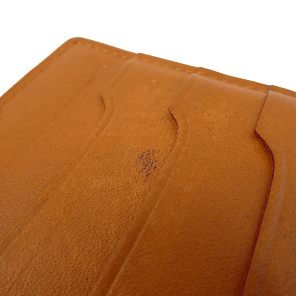 GANZO ガンゾ 57787-56 コードバン レザー 札入れ 長財布 ブラウン系【中古】 - Image 5