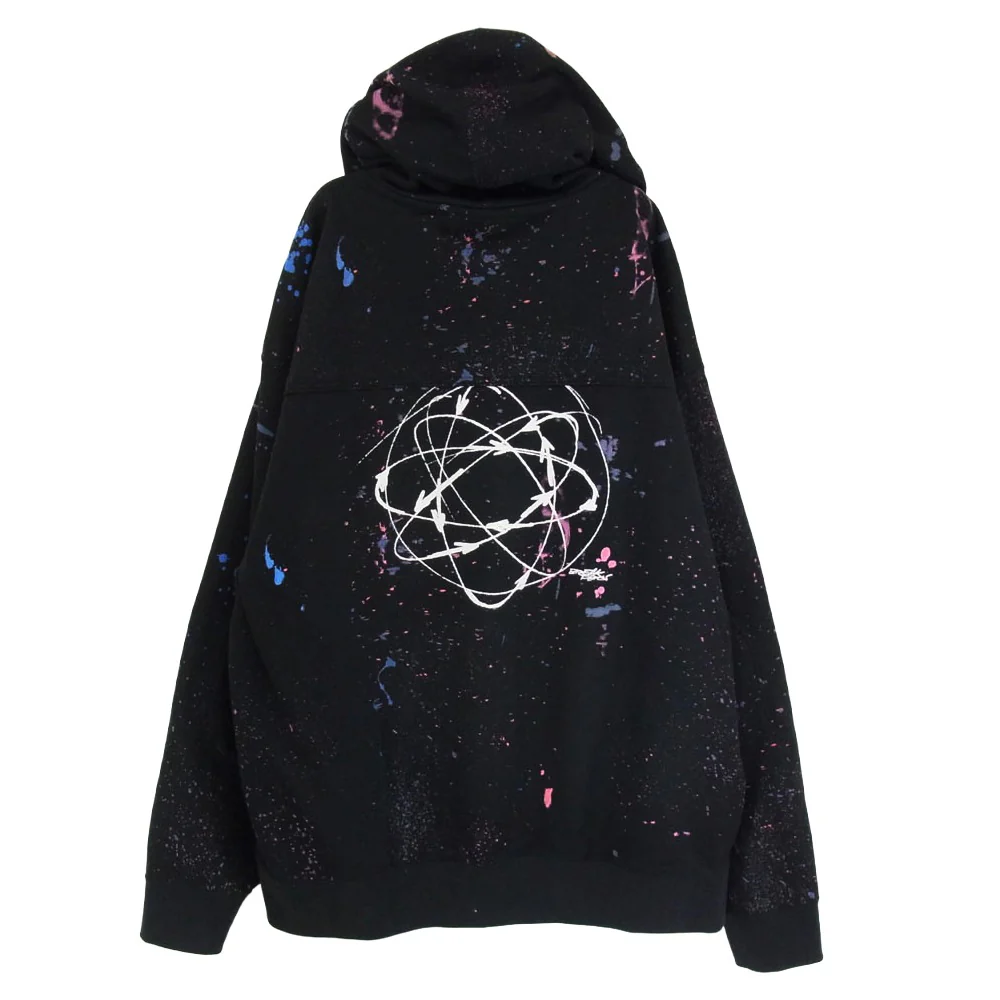 NIKE ナイキ USA M NK SOLO FLC PO HD OLYB BLACK WHITE フーディー パーカー ブラック系 XL【中古】 - Image 2