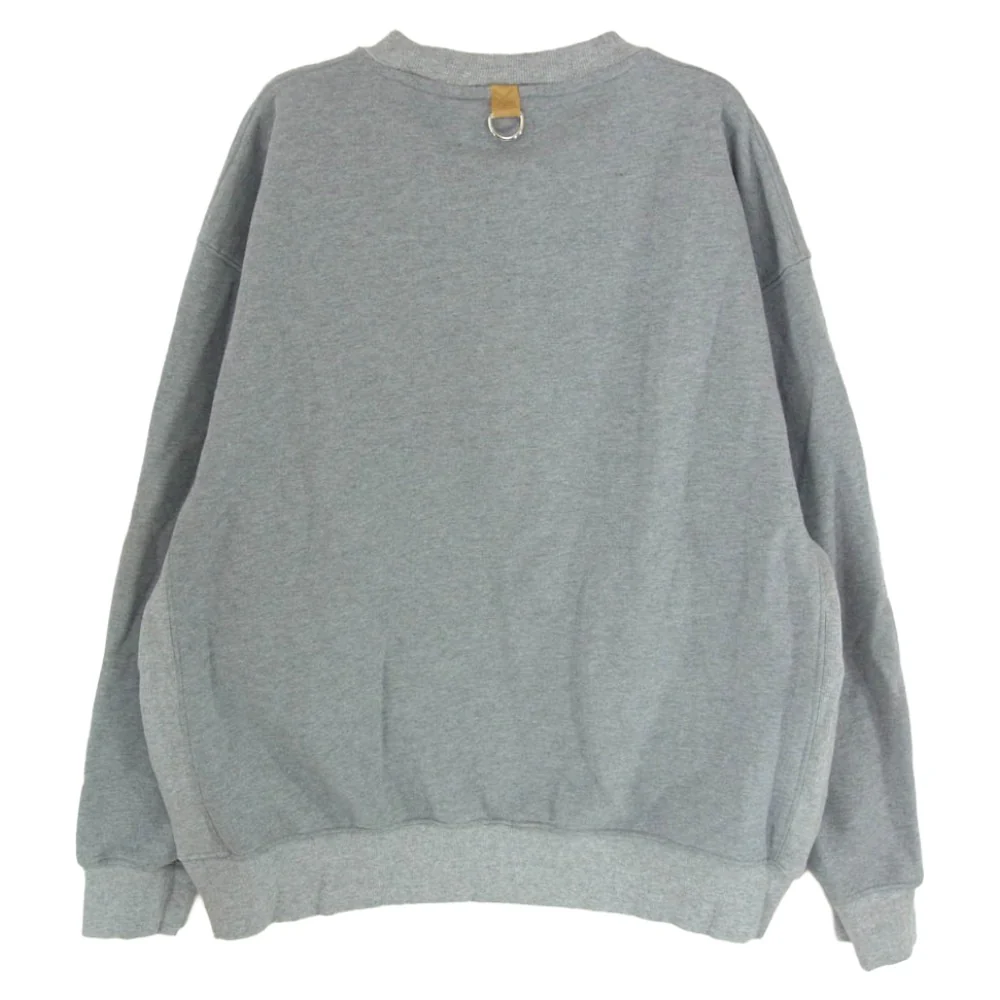 MINDSEEKER マインドシーカー ロゴプリント スウェット クルーネック 丸首 トレーナー グレー系 M【中古】 - Image 2