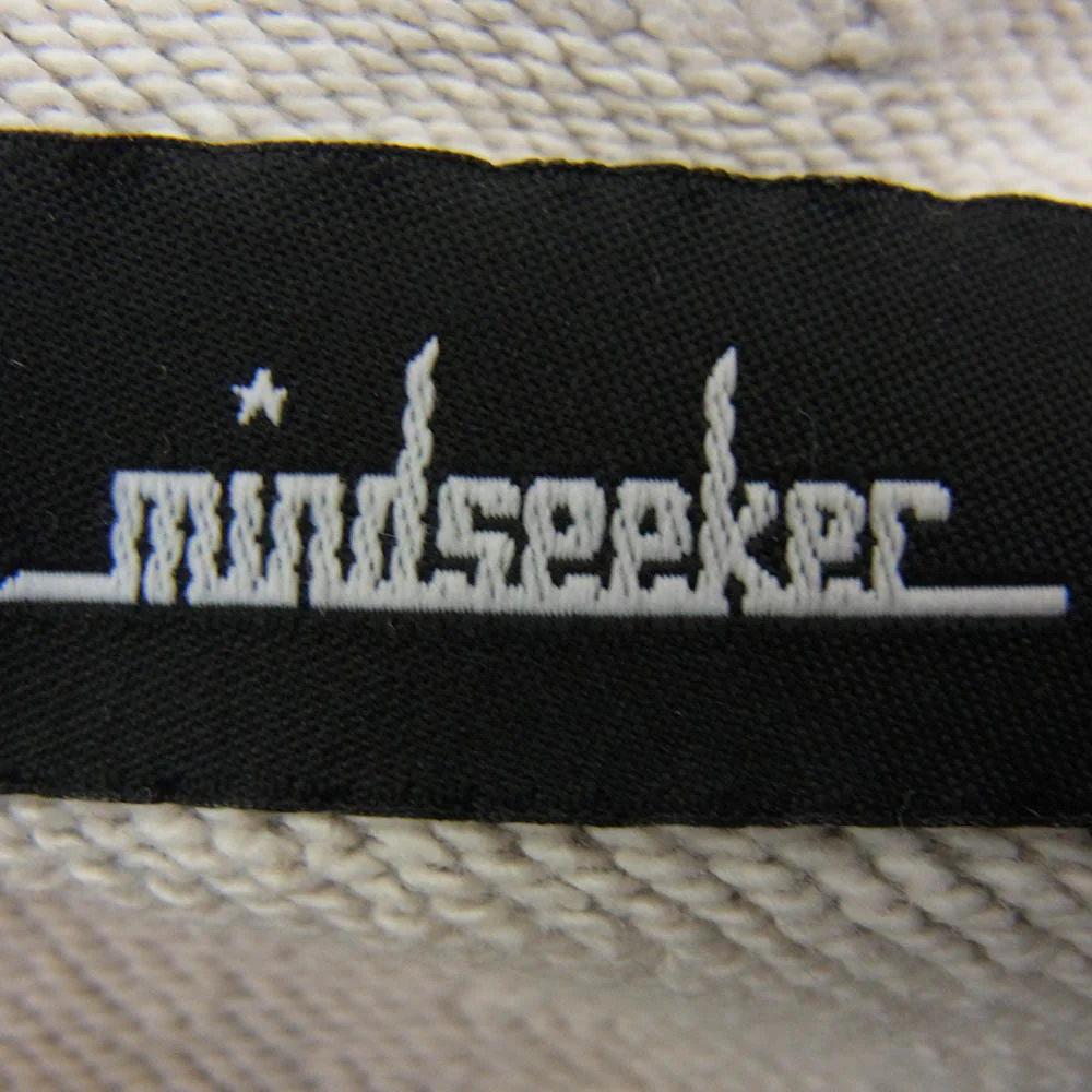 MINDSEEKER マインドシーカー ロゴプリント スウェット クルーネック 丸首 トレーナー グレー系 M【中古】 - Image 5