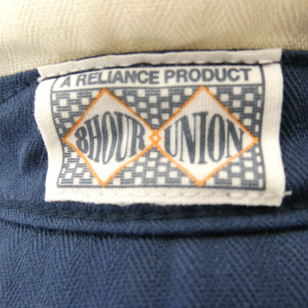 The REAL McCOY'S ザリアルマッコイズ 8HU WORK CAP ワーク キャップ 帽子 ホワイト系 ネイビー系 7 3/4【中古】 - Image 5