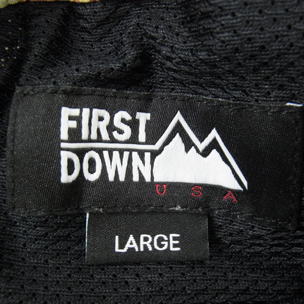 FIRST DOWN ファーストダウン F941004 総柄 ナイロン イージーパンツ マルチカラー系 L【中古】 - Image 3