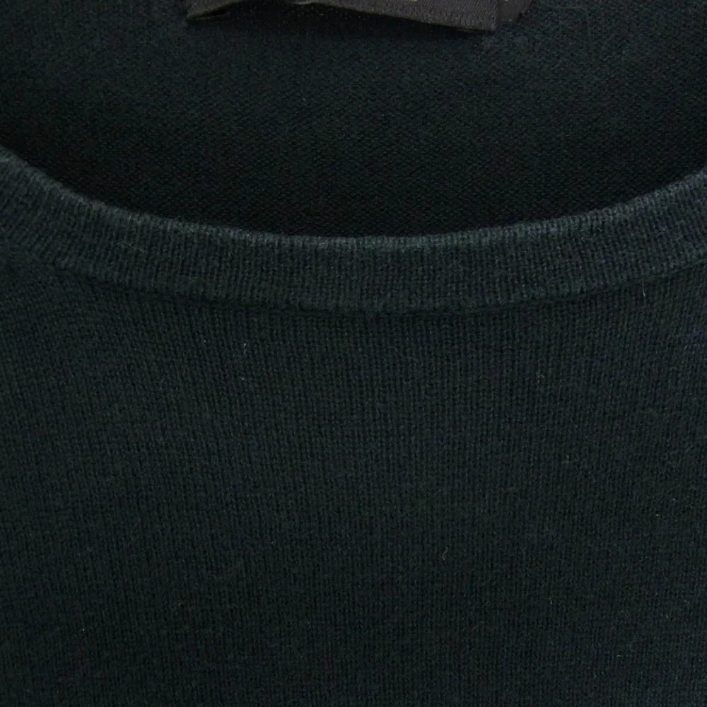 BURBERRY BLACK LABEL バーバリーブラックレーベル BMT67-903-09 ノバチェック 半袖 ニット Tシャツ ブラック系 2【中古】 - Image 3