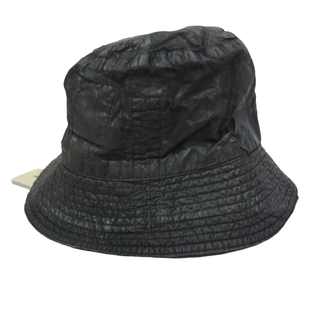 Rick Owens リックオウエンス 25SS DA01E3479-PF DRKSHDW ダークシャドウ GILLIGAN コーティング バケットハット 帽子 ブラック系 L【中古】 - Image 3