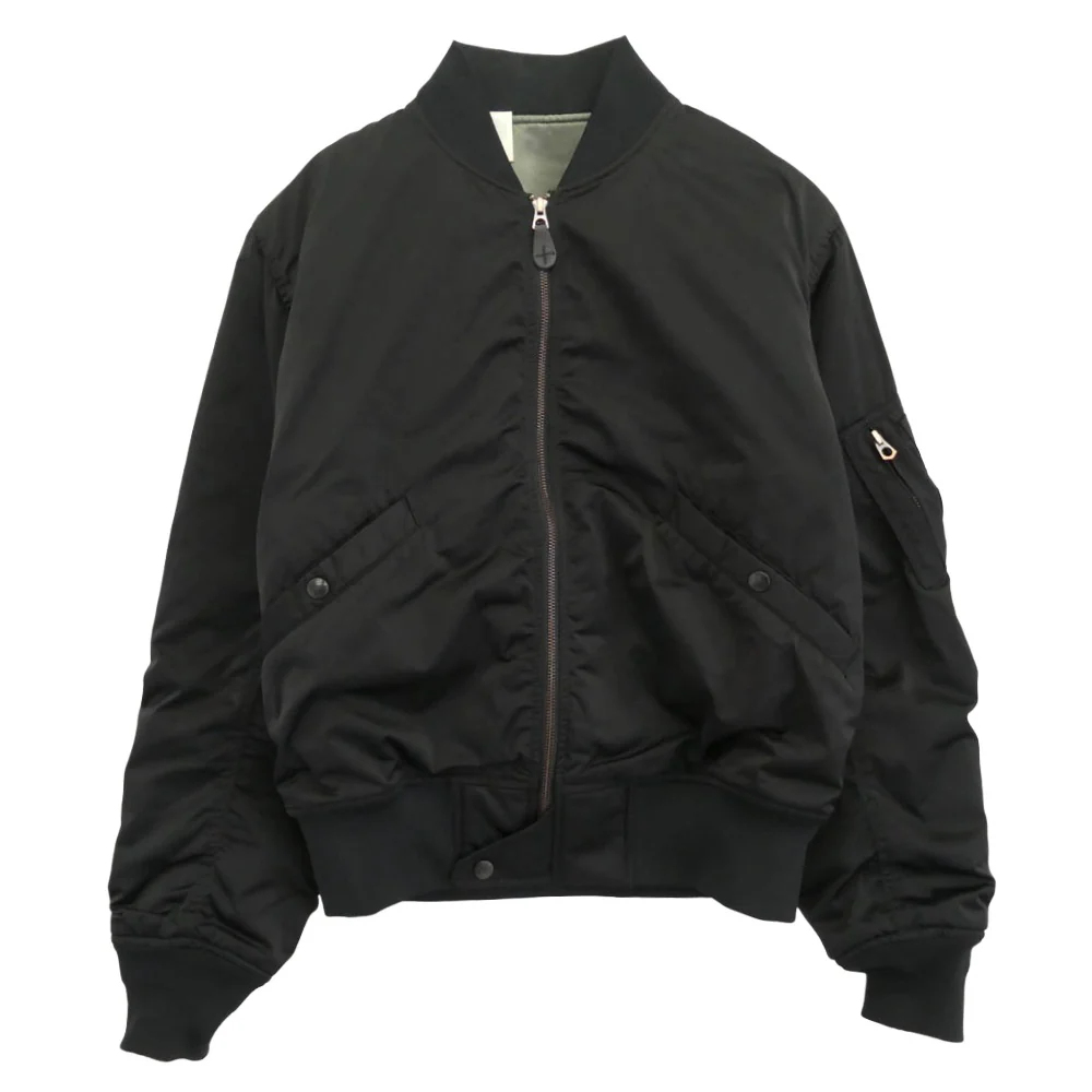 N.HOOLYWOOD エヌハリウッド 17SS 971-BL02 L-2B JACKET SPECIAL フライト ジャケット ブルゾン ブラック系 38【中古】