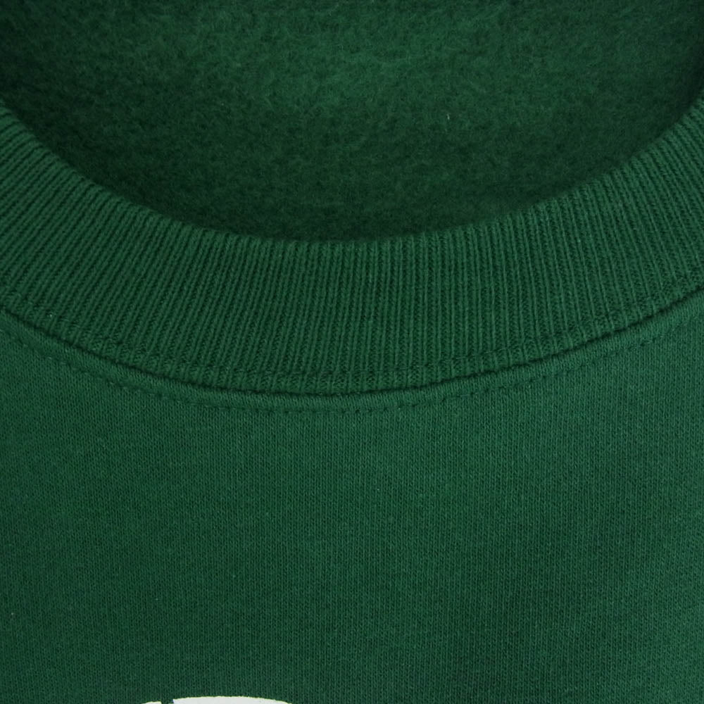 WIND AND SEA ウィンダンシー ×GOD SELECTION XXX ゴッド セレクション ロゴプリント クルーネック スウェット グリーン系 S【中古】 - Image 3