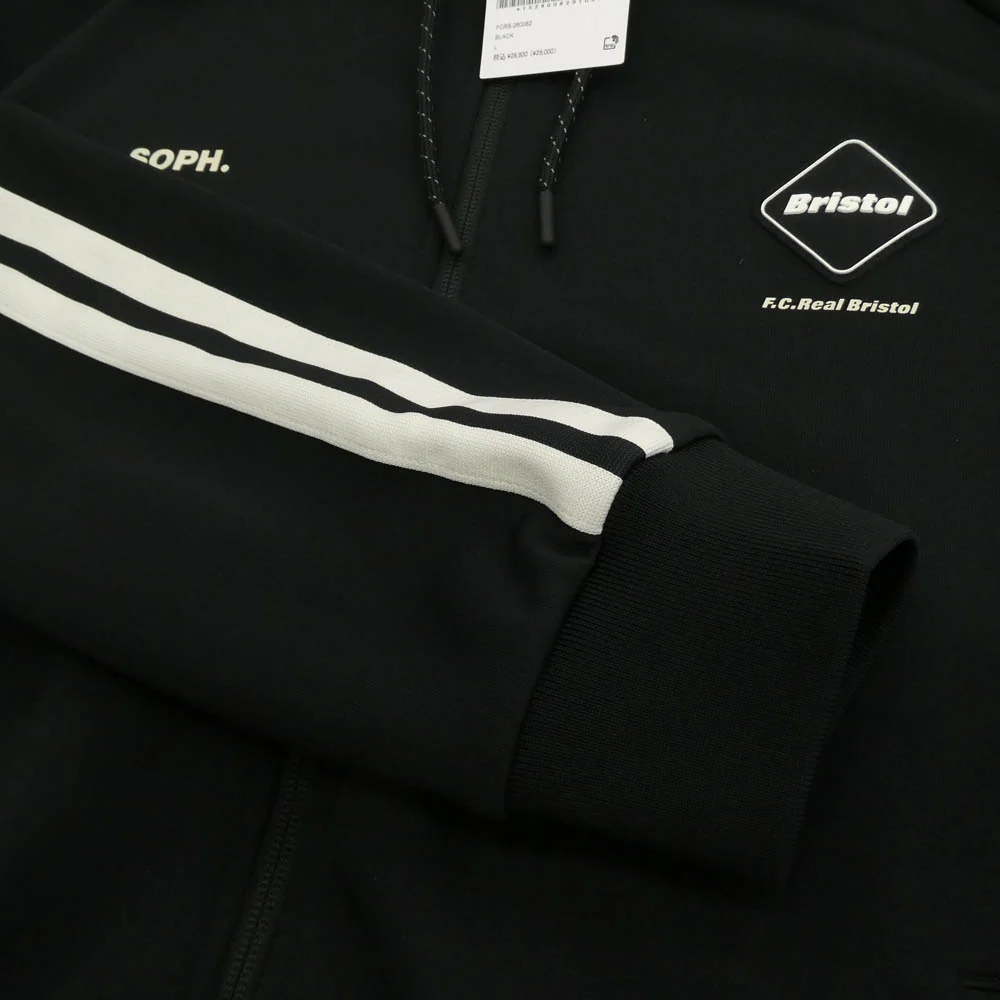 F.C.R.B. エフシーアールビー 26SS FCRB-260062 TRAINING TRACK ZIP-UP HOODIE ジップ アップ フーディー パーカー ブラック系 L【新古品】【未使用】【中古】 - Image 4