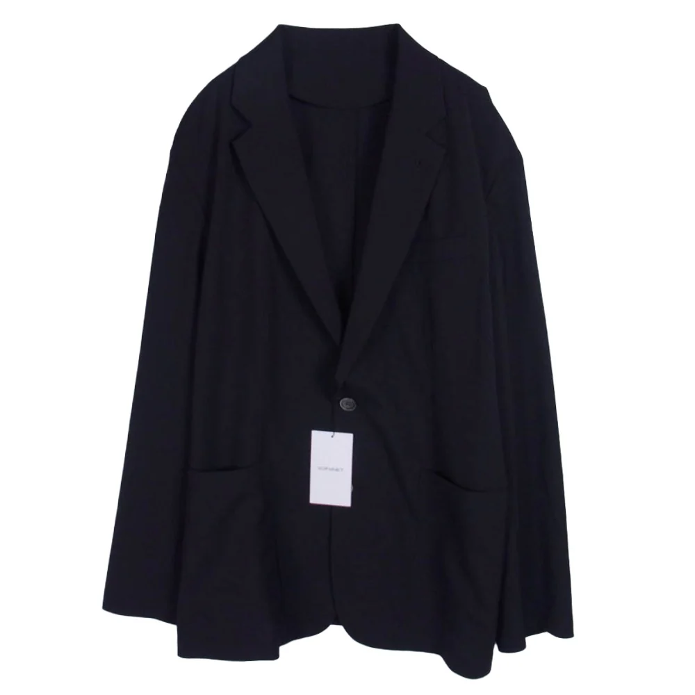 SOPHNET. ソフネット 25AW SPNT-252034 HIGH-TWIST POPLIN JACKET ポプリン テーラード ジャケット サイズ3 ブラック系 3【新古品】【未使用】【中古】