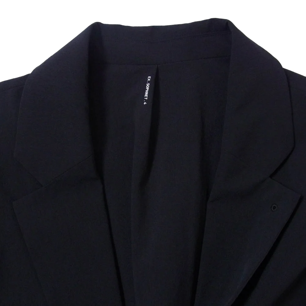 SOPHNET. ソフネット 25AW SPNT-252043 EX. BLEISURE JACKET BLACK ベンチレーション ナイロン テーラード ジャケット ブラック系 4【新古品】【未使用】【中古】 - Image 3