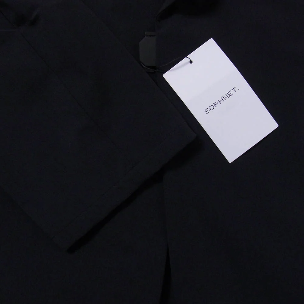 SOPHNET. ソフネット 25AW SPNT-252043 EX. BLEISURE JACKET BLACK ベンチレーション ナイロン テーラード ジャケット ブラック系 4【新古品】【未使用】【中古】 - Image 4