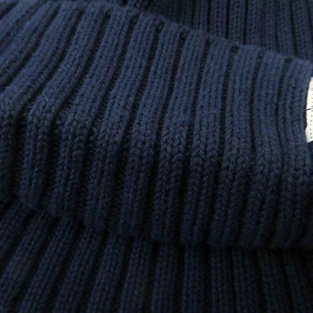 GOODENOUGH グッドイナフ GE-138022 RIBBING BEANIE リブ ビーニー ニットキャップ ネイビー系【中古】 - Image 5