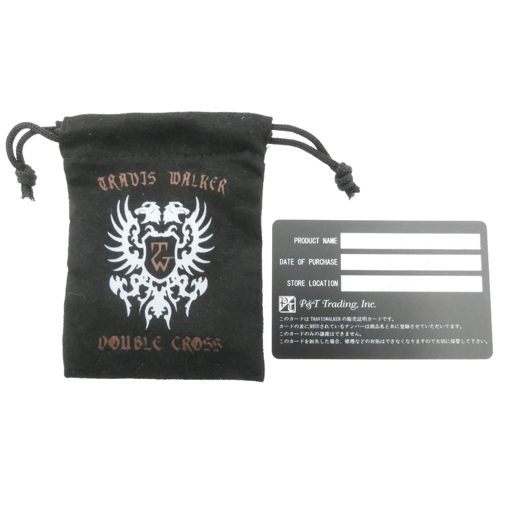 TRAVIS WALKER トラヴィスワーカー 販売証明書付属 feather pendant 18k thunder フェザー ペンダントトップ サンダー シルバー系 ゴールド系【中古】 - Image 8