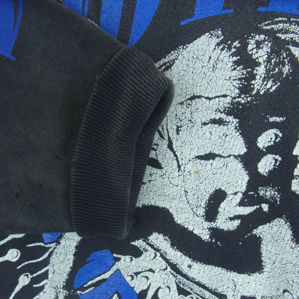 SAINT MICHAEL セントマイケル 24AW SM-YS1-0000-C36 CREW SWEAT NOTHING IMP 河村康輔 コウスケカワムラ スウェット ダークグレー系 XL【中古】 - Image 4