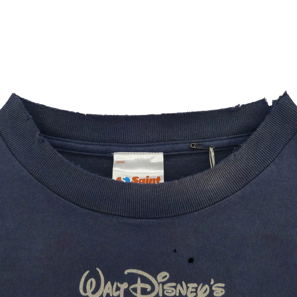 SAINT MICHAEL セントマイケル 25SS SM-HR8-0000-C65 × Disney FANTASIA SS TEE ディズニー ムービープリント 半袖 Tシャツ ネイビー系 マルチカラー系 XL【中古】 - Image 3
