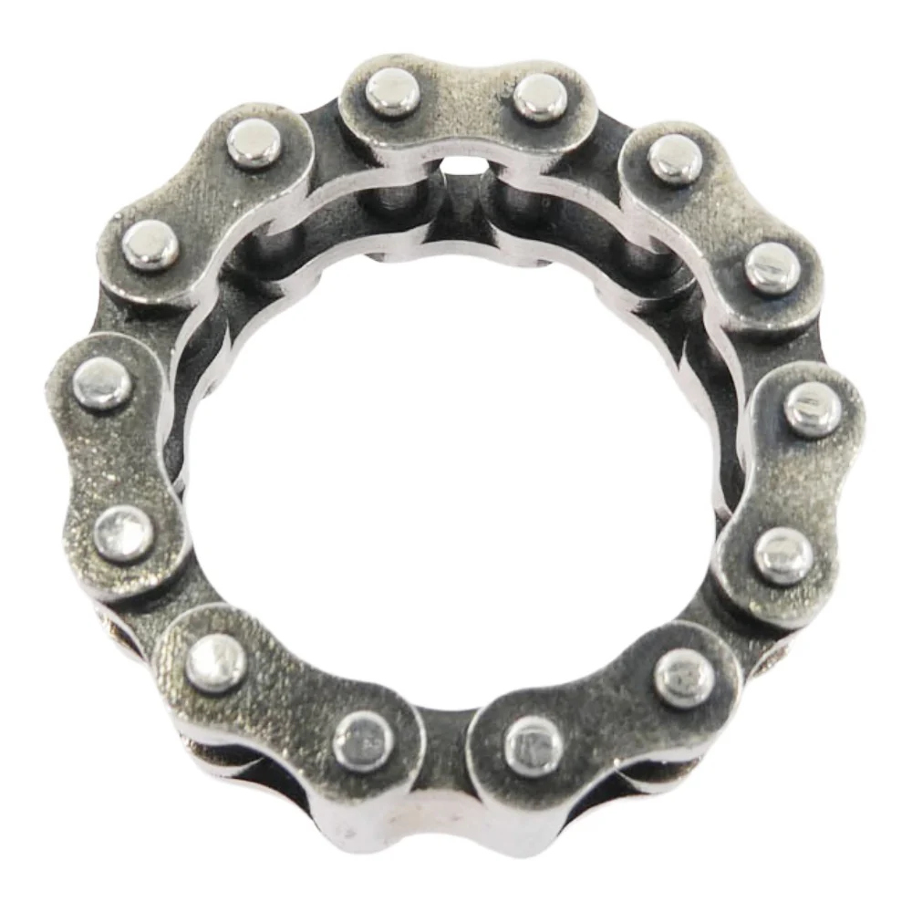 TRAVIS WALKER トラヴィスワーカー 販売証明書付属 Drive chain ドライブ チェーン リング シルバー系 23.5号【中古】 - Image 4