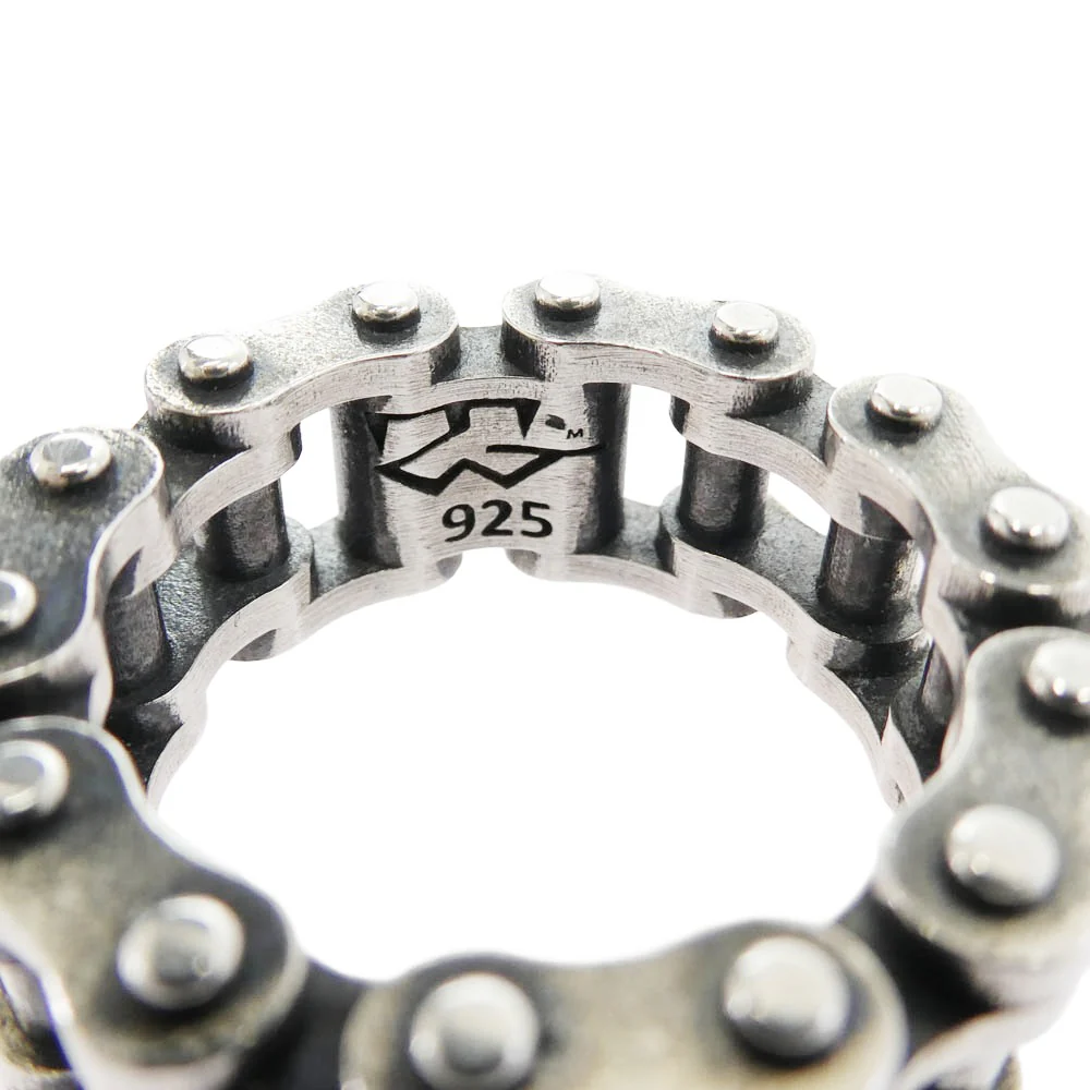 TRAVIS WALKER トラヴィスワーカー 販売証明書付属 Drive chain ドライブ チェーン リング シルバー系 23.5号【中古】 - Image 5