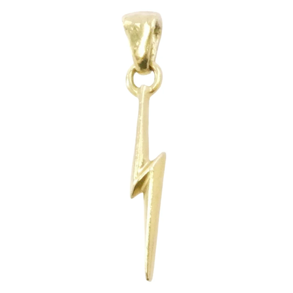 TRAVIS WALKER トラヴィスワーカー 販売証明書付属 BOLT CHARM 18K GOLD サンダーチャーム ゴールド系【中古】 - Image 2