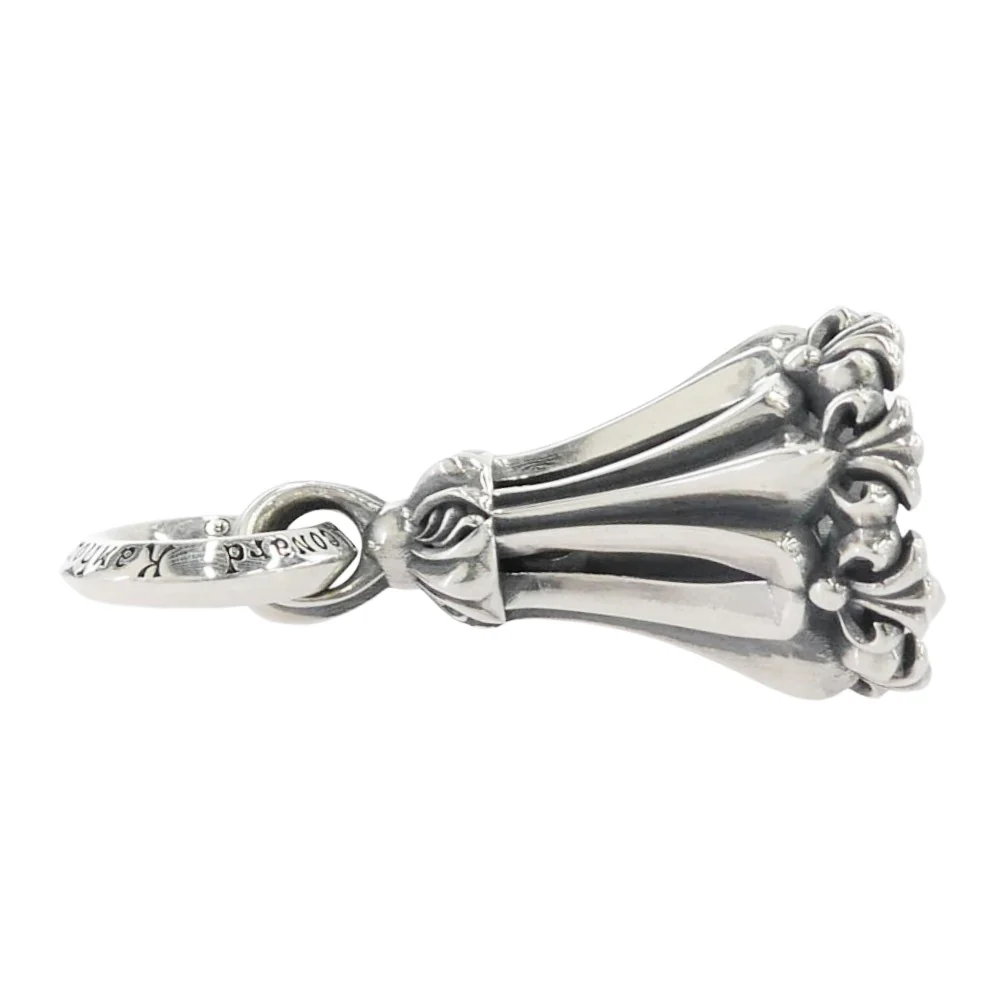 LONE ONES ロンワンズ 販売証明書付属 Crome Bell Pendant Ｓ クロムベル Ｓ ペンダントトップ シルバー系【中古】 - Image 3