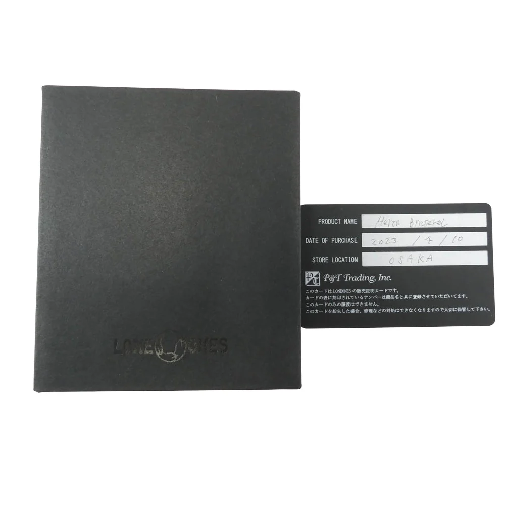 LONE ONES ロンワンズ Heron Bracelet ヘロンブレスレット シルバー系【中古】 - Image 6