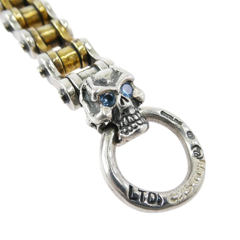TRAVIS WALKER トラヴィスワーカー 販売証明書付属 Drive chainドライブチェーン ブレスレット シルバー系 ゴールド系【中古】 - Image 4