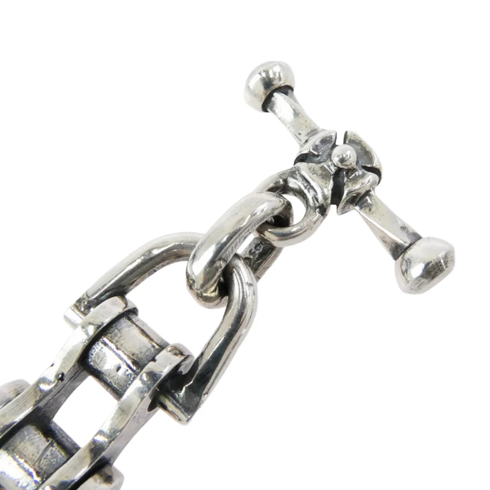 TRAVIS WALKER トラヴィスワーカー 販売証明書付属 Drive chainドライブチェーン ブレスレット シルバー系 ゴールド系【中古】 - Image 5