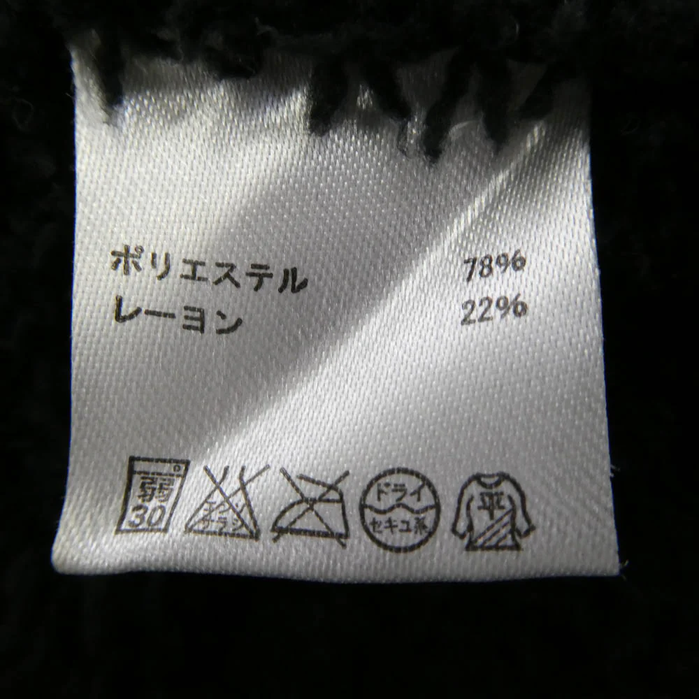 Ron Herman ロンハーマン C454 BAREFOOT DREAMS ベアフットドリームズ bamboo chic knit ショールカラー ニット カーディガン ブラック系 M【中古】 - Image 6