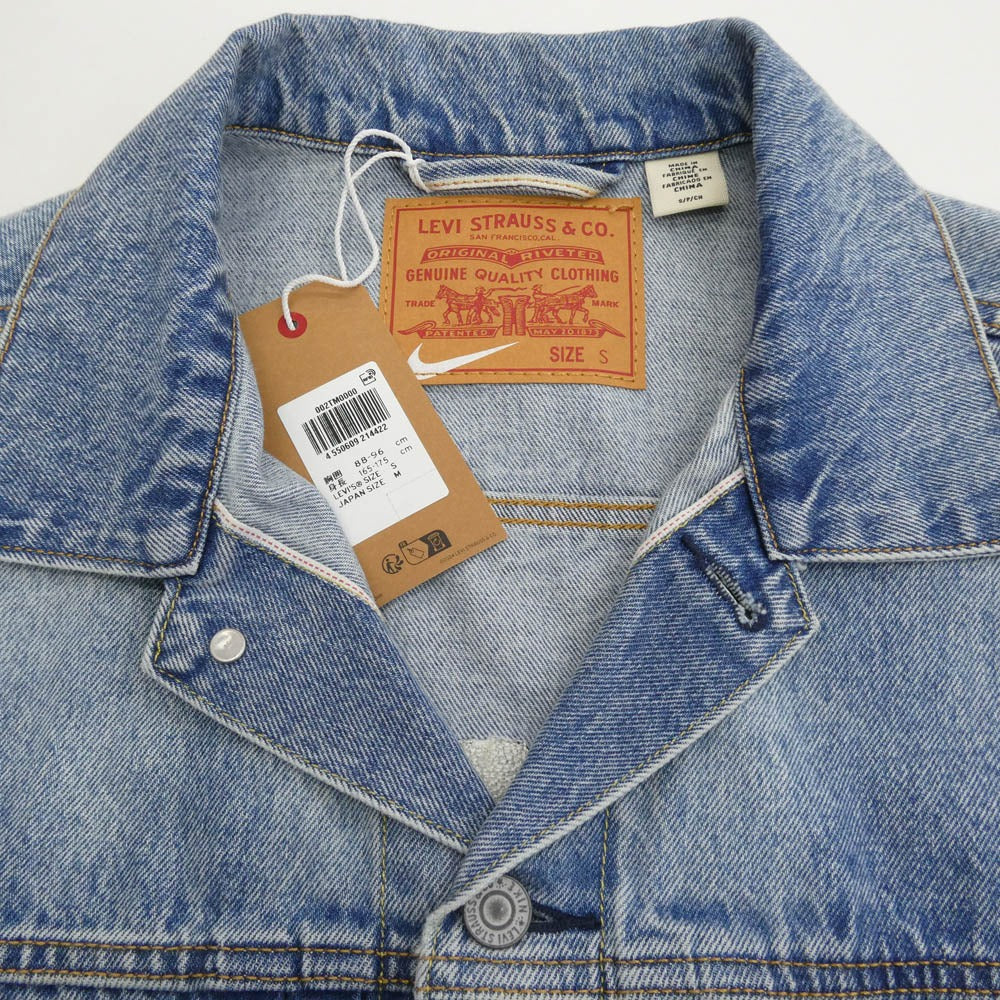 NIKE ナイキ 25SS 002TM0000 Denim Trucker Jacket デニム トラッカー ジャケット Gジャン インディゴブルー系 LEVI'S/S JAPAN/M【極上美品】【中古】 - Image 3