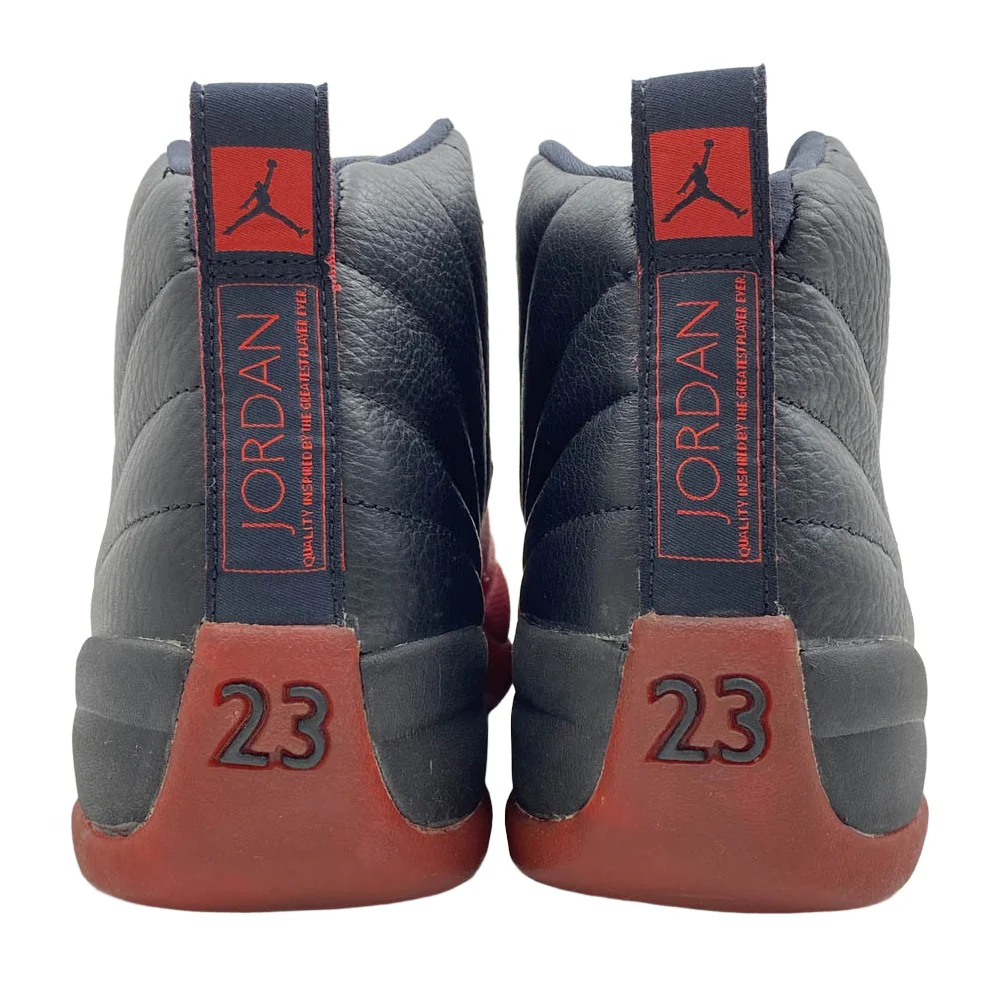 NIKE ナイキ 130690-061 【観賞用】 90s 97年製 Nike Air Jordan 12 OG Flu Game エアジョーダン12 OG フル ゲーム ハイカットスニーカー ブラック系 ホワイト系 27.5cm【中古】 - Image 3
